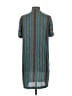 BCBGMAXAZRIA 100% Polyester Print Teal Casual Dress Size XXS - photo 2