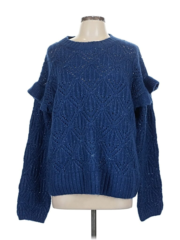 Pre-owned Old Navy Pullover Sweater In Blue