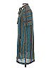 BCBGMAXAZRIA 100% Polyester Print Teal Casual Dress Size XXS - photo 5