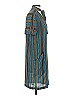 BCBGMAXAZRIA 100% Polyester Print Teal Casual Dress Size XXS - photo 4