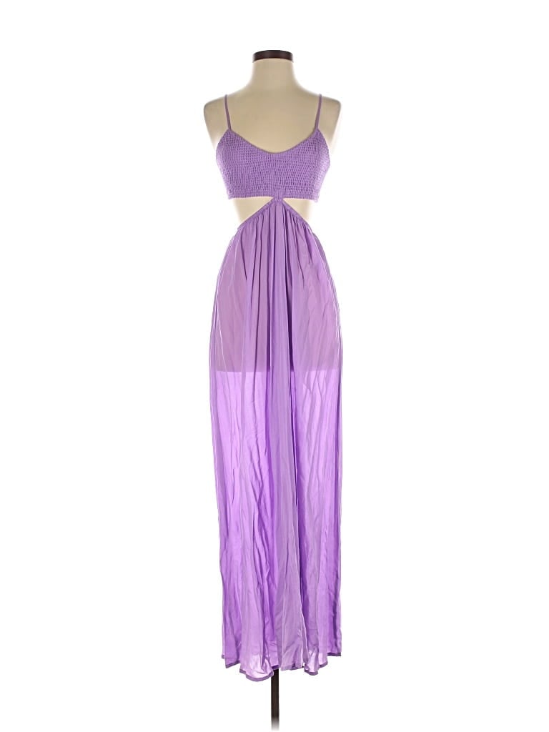 Pre-owned Indah Cocktail Dress In Purple
