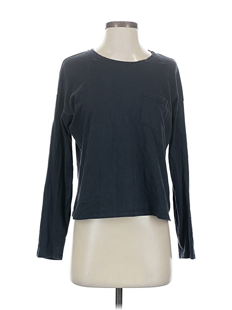 Pre-owned Everlane Long Sleeve T-shirt In Gray