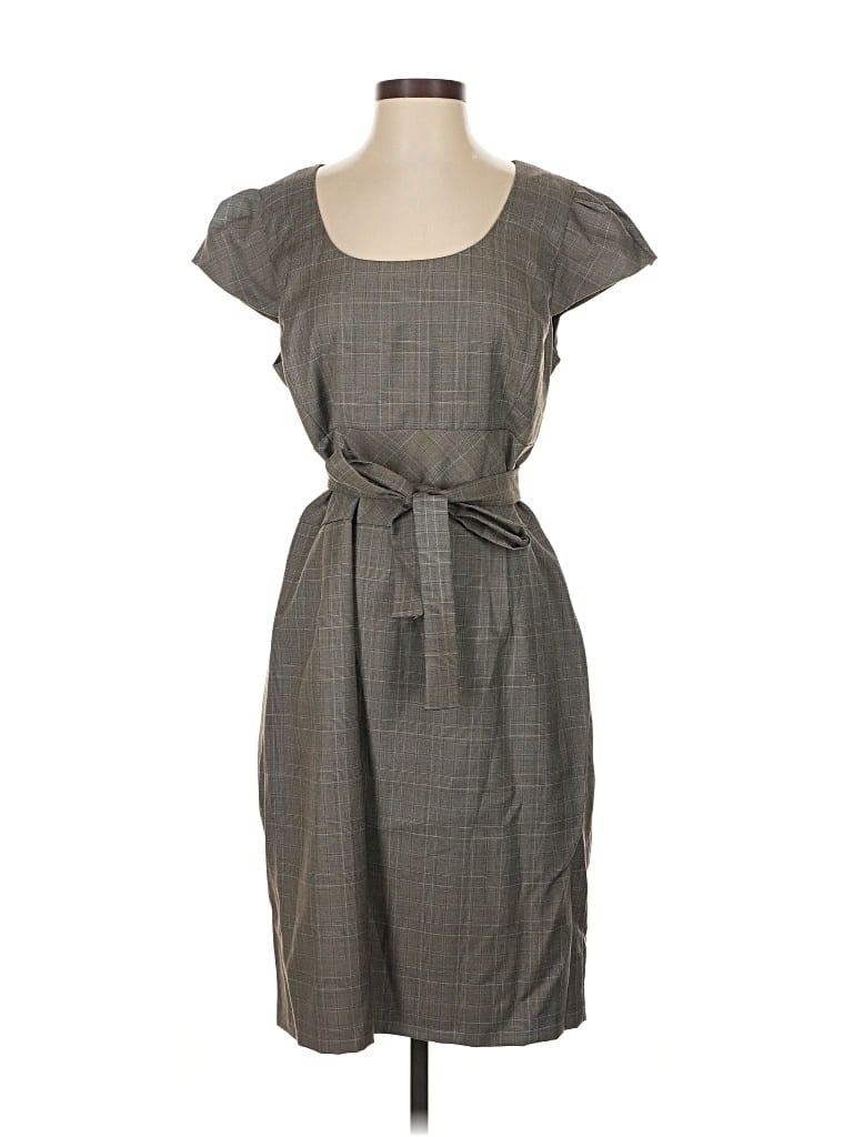 Pre-owned Calvin Klein Casual Dress In Gray