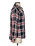 Rails 100% Rayon Plaid Red Long Sleeve Button-Down Shirt Size XS - photo 4