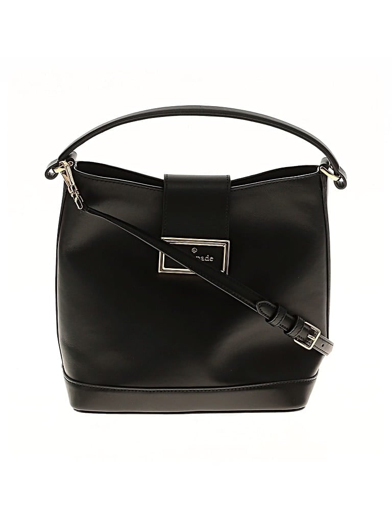 Pre-owned Kate Spade New York Leather Satchel In Black