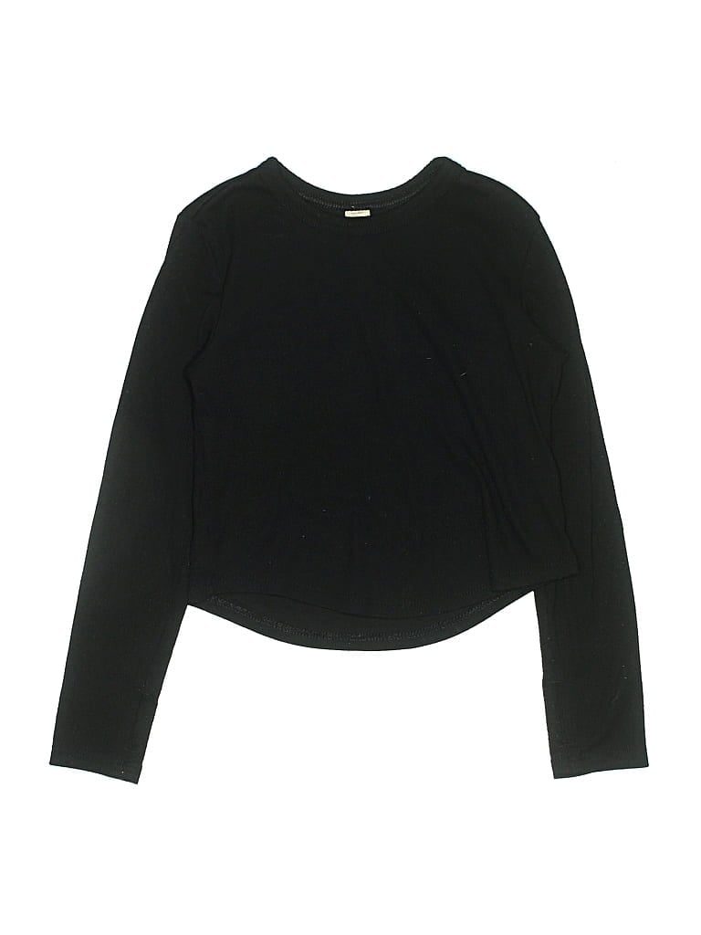 Pre-owned Old Navy Kids' Long Sleeve T-shirt In Black