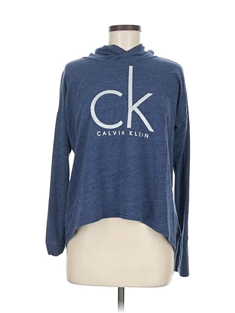 Pre-owned Calvin Klein Jeans Est.1978 Calvin Klein Jeans Pullover Hoodie In Blue