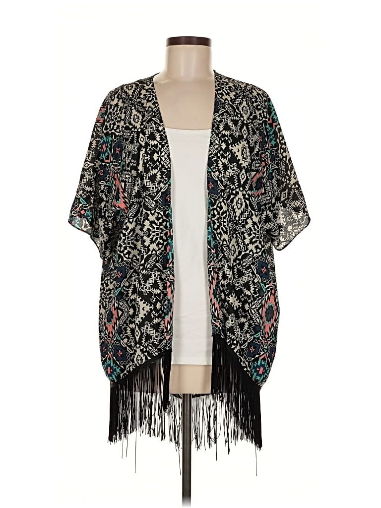 Pre-owned Romeo & Juliet Couture Cardigan Sweater In Black