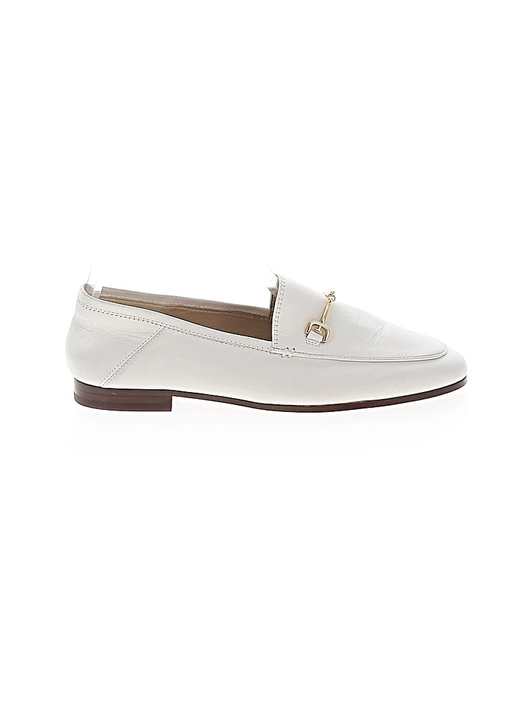 Pre-owned Sam Edelman Flats In White