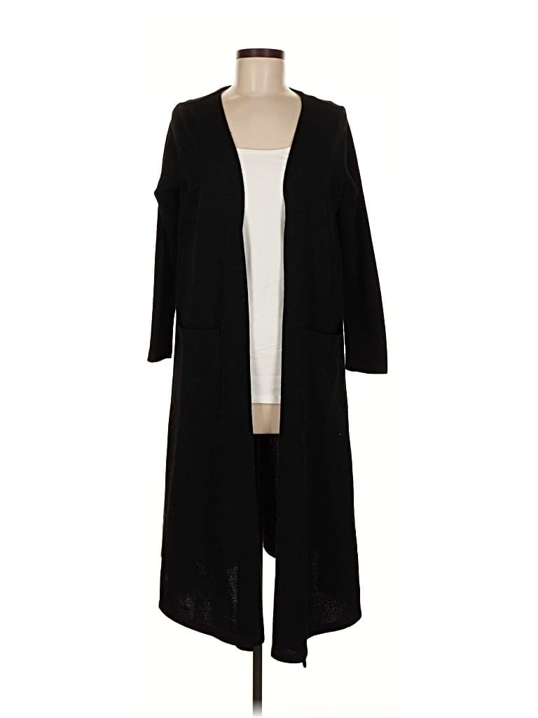 Pre-owned Lularoe Cardigan Sweater In Black