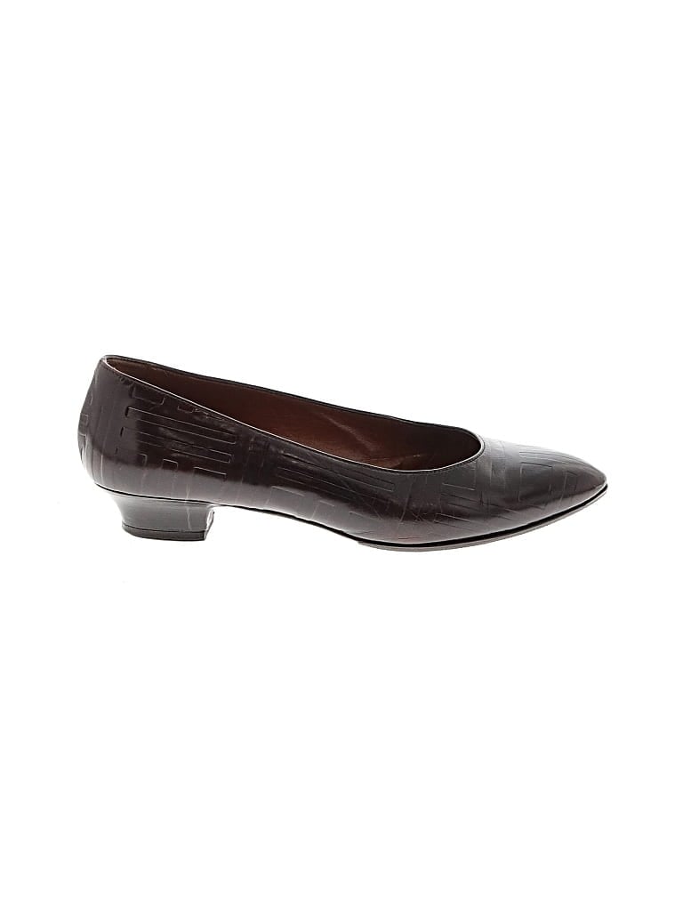 Pre-owned Prada Flats In Brown