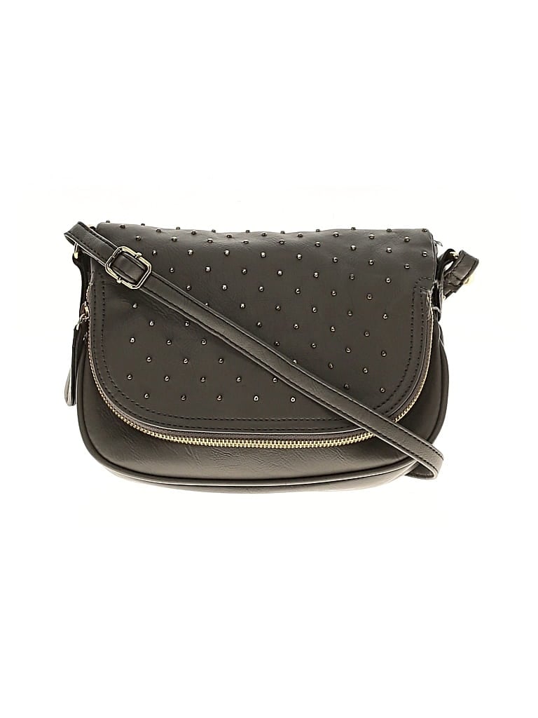 Pre-owned Apt. 9 Crossbody Bag In Gray
