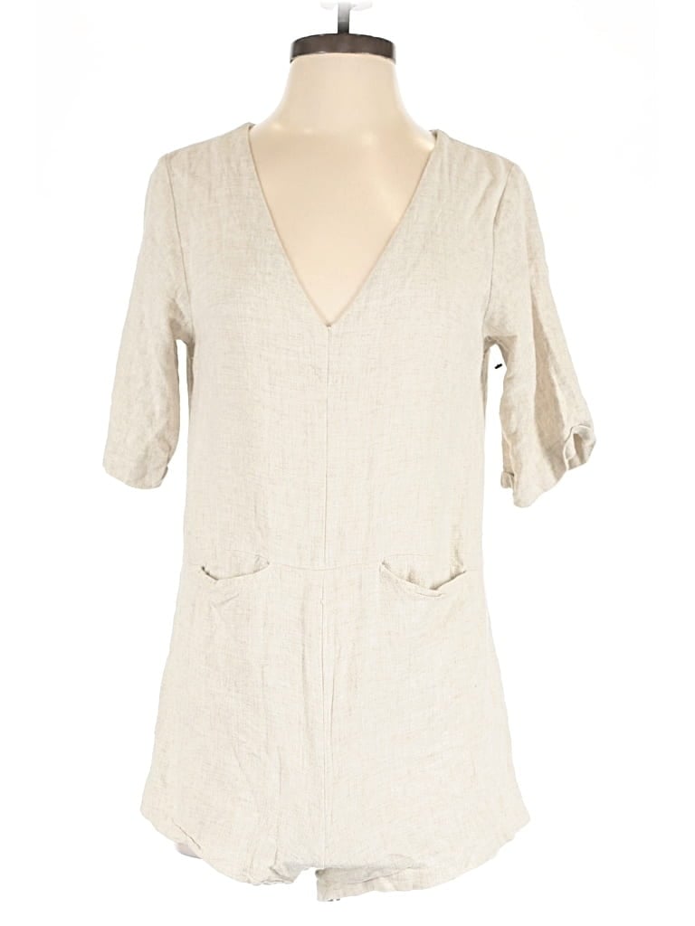 Pre-owned Polly Romper In White