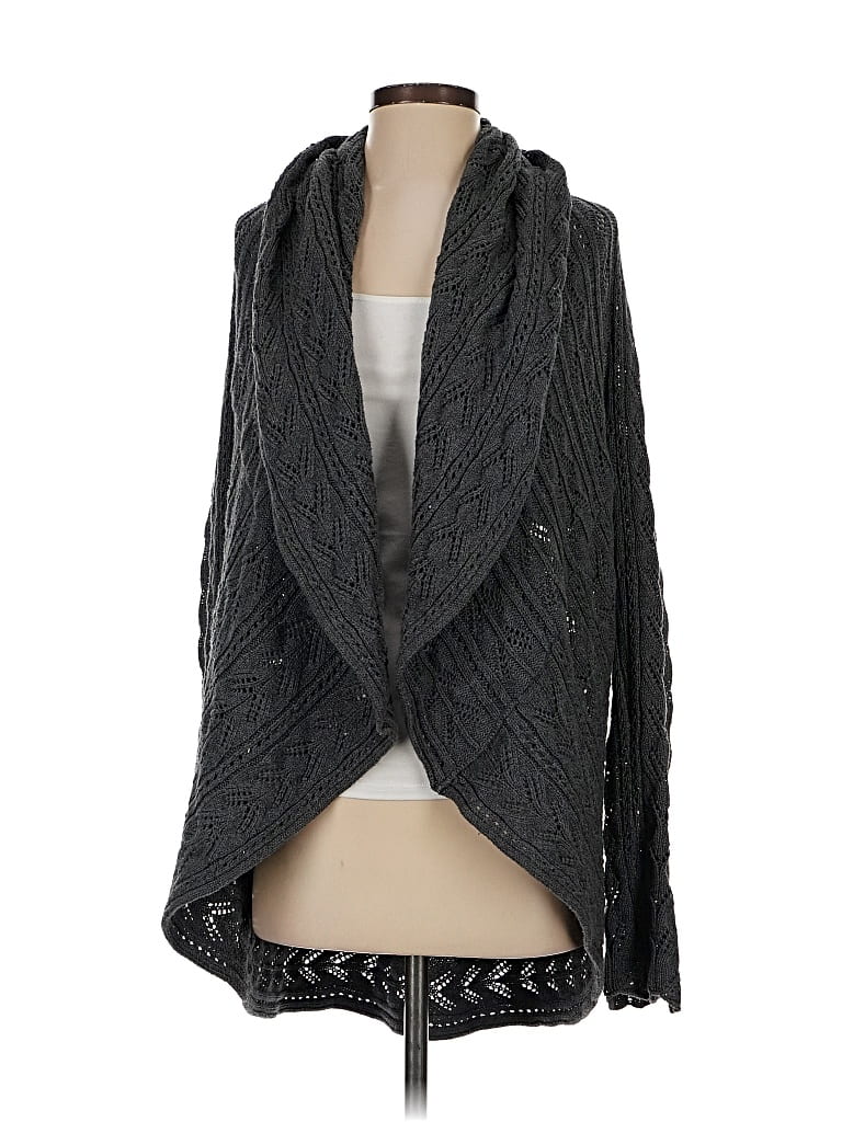 Pre-owned Cabi Cardigan Sweater In Gray
