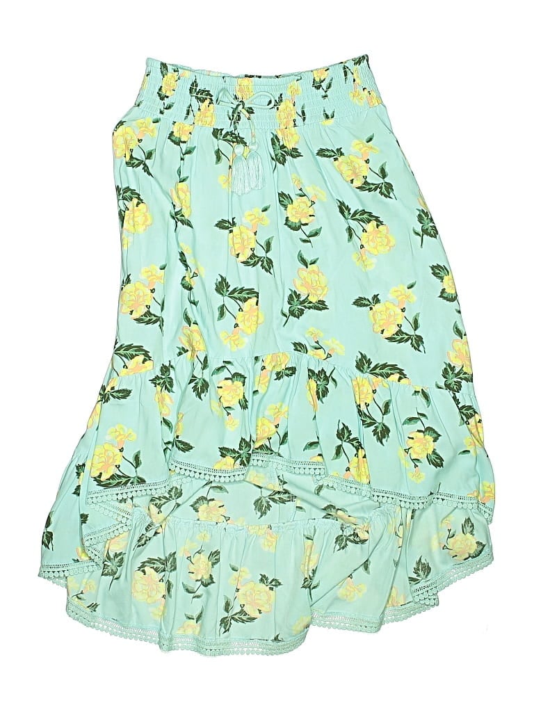 Pre-owned Justice Kids' Skirt In Green