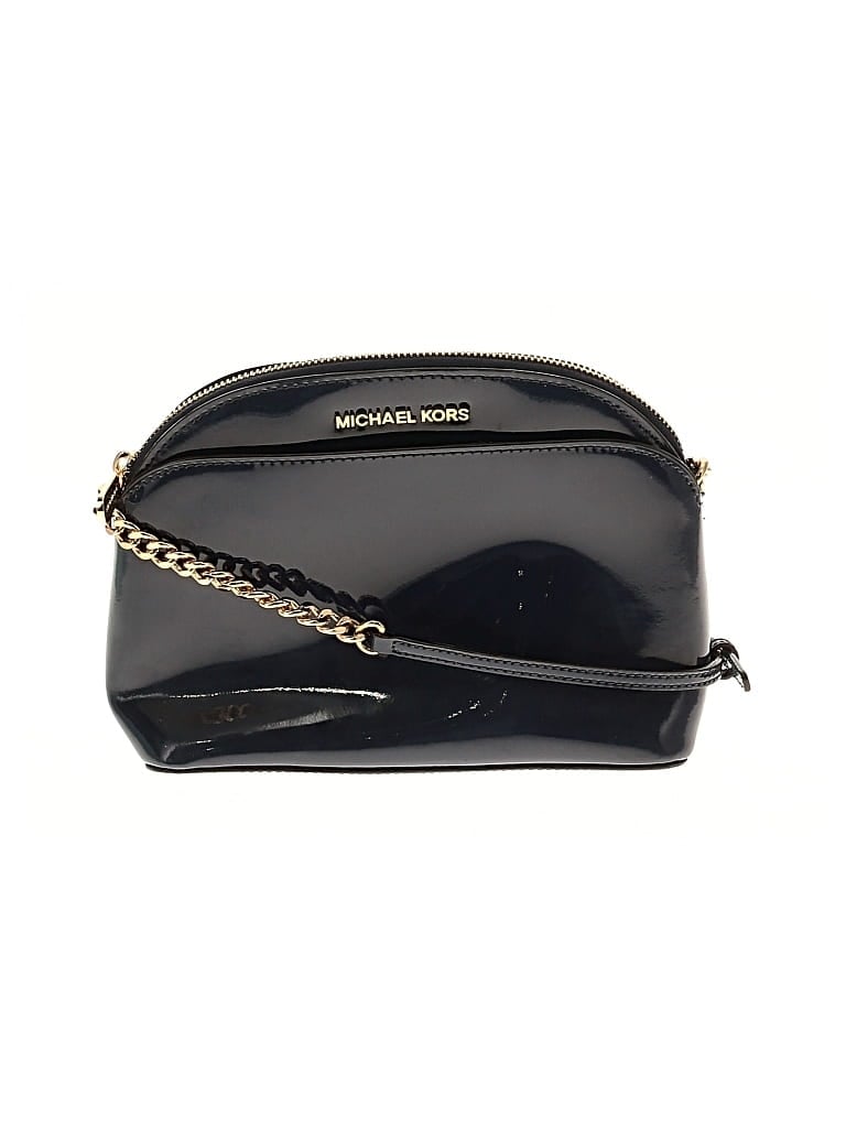 Pre-owned Michael Michael Kors Crossbody Bag In Blue