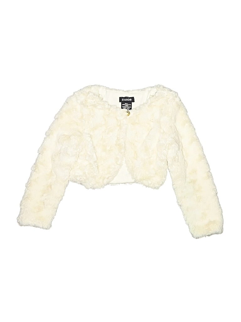 Pre-owned Zunie Kids' Jacket In White