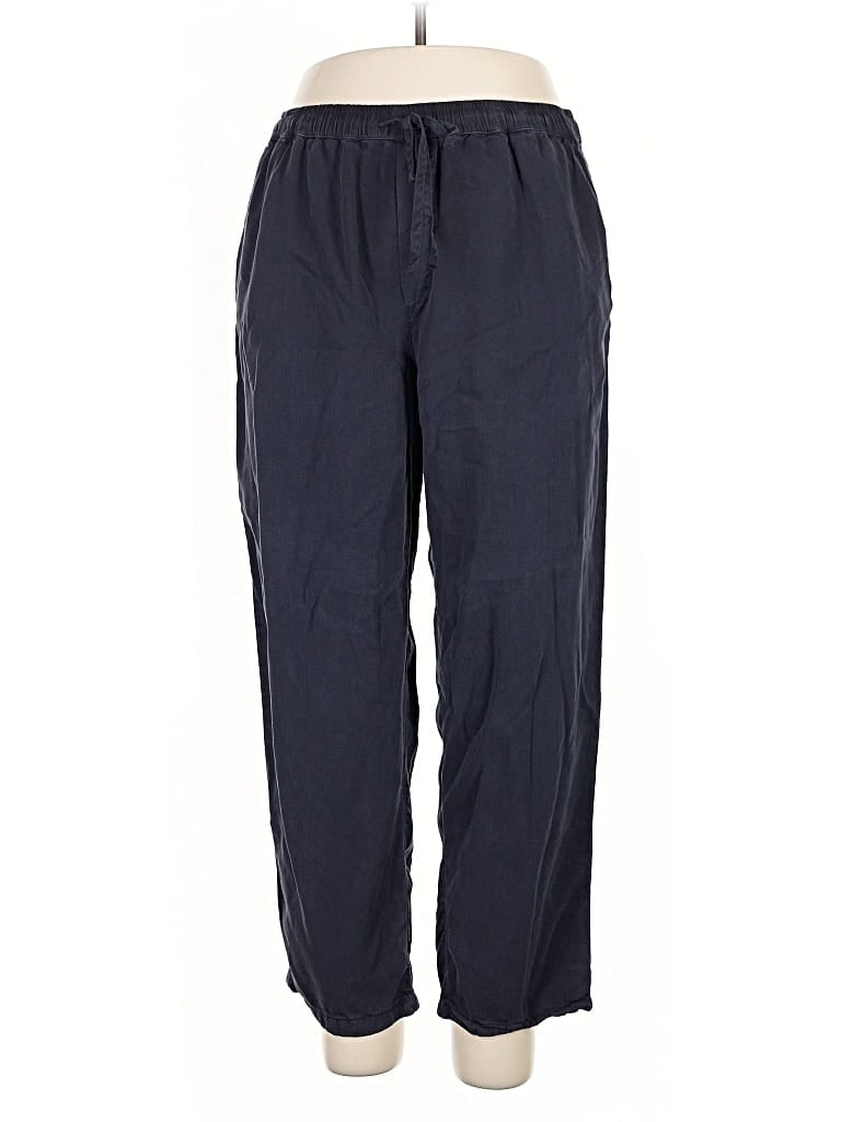 Pre-owned Caslon Casual Pants In Blue