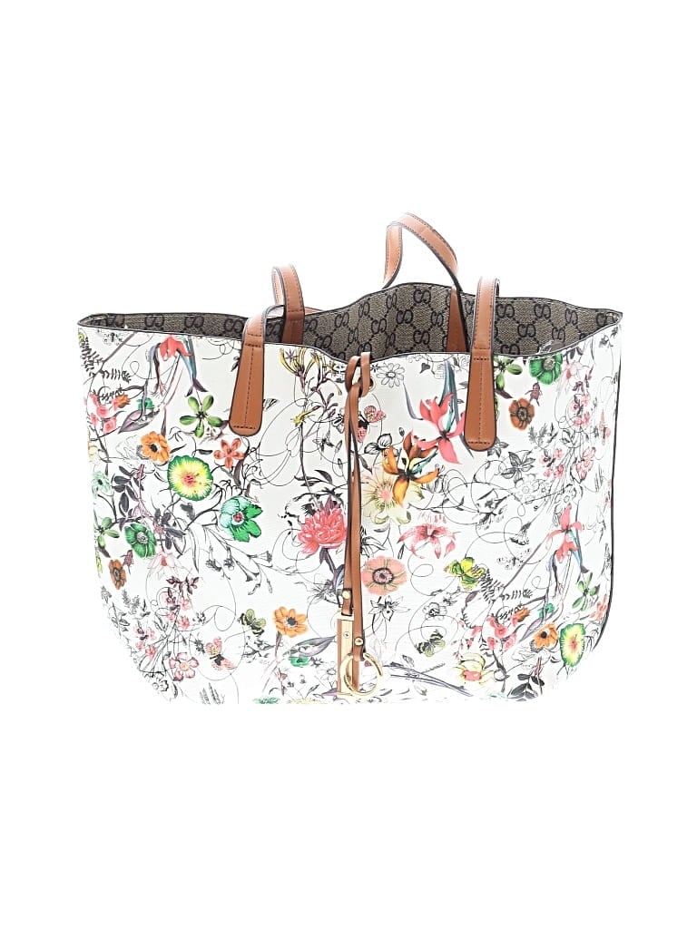 Pre-owned Unbranded Tote Bag In White