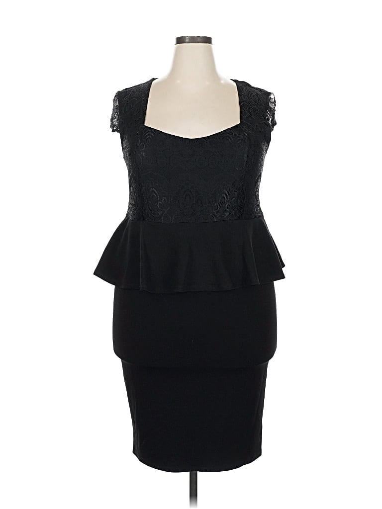 Pre-owned Torrid Cocktail Dress In Black