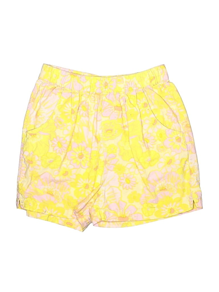 Pre-owned Free People Shorts In Yellow