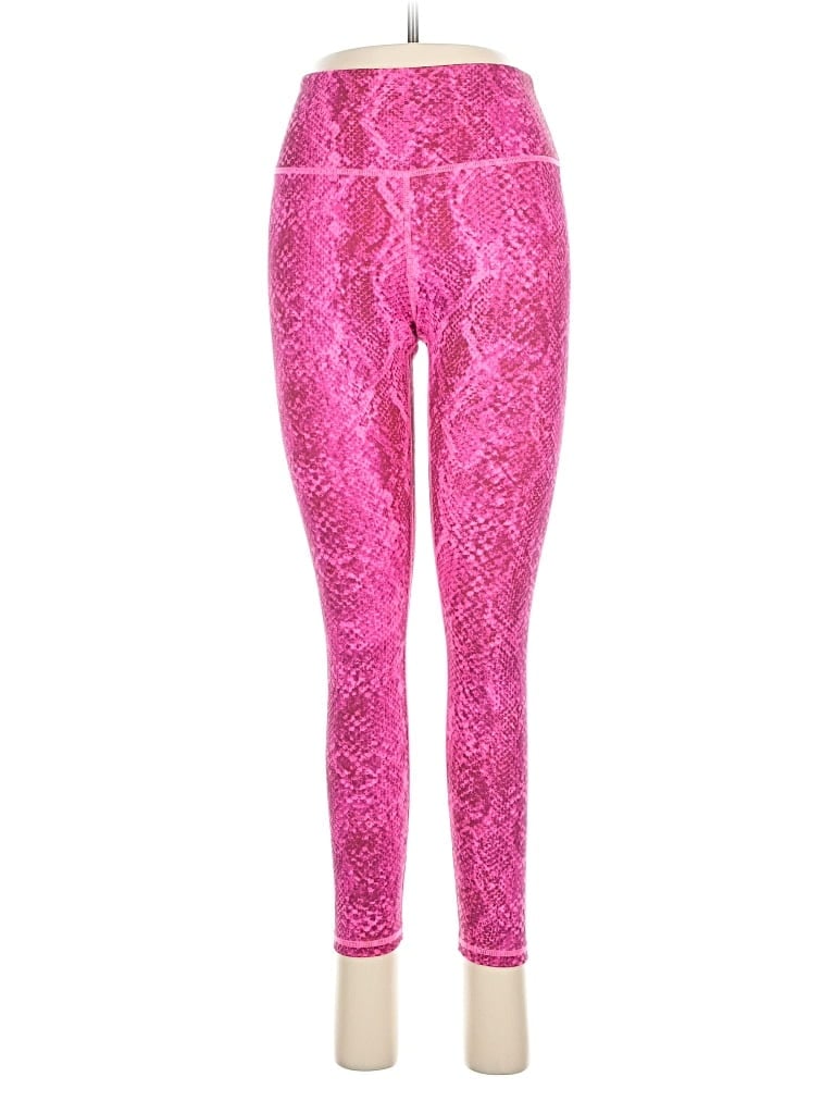 Pre-owned Ivl Collective Leggings In Pink