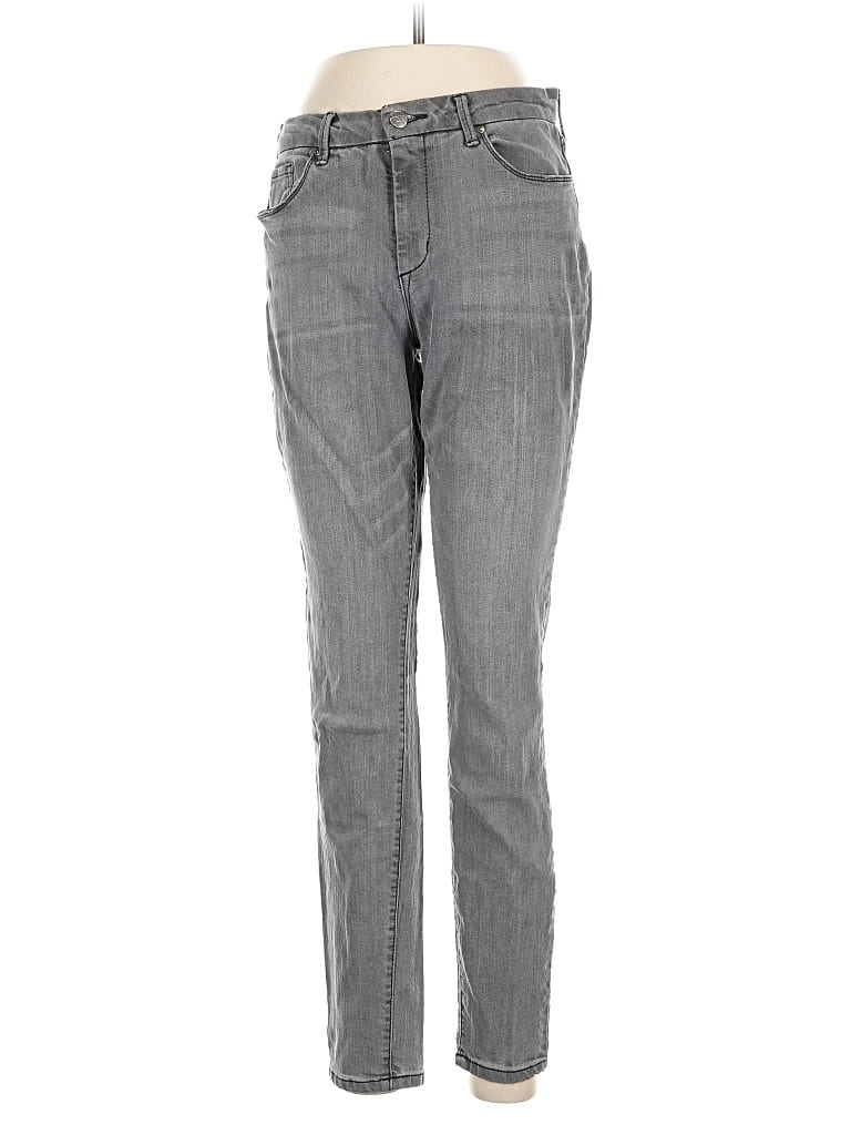 Pre-owned Jessica Simpson Jeans In Gray