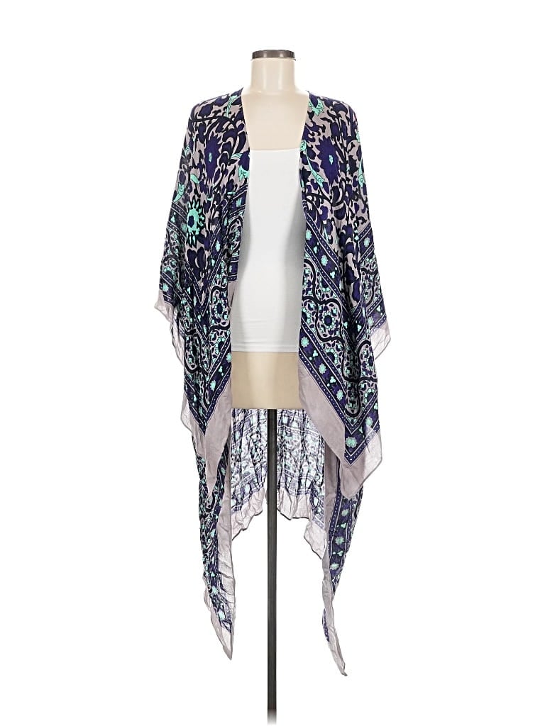 Pre-owned Free People Kimono In Purple