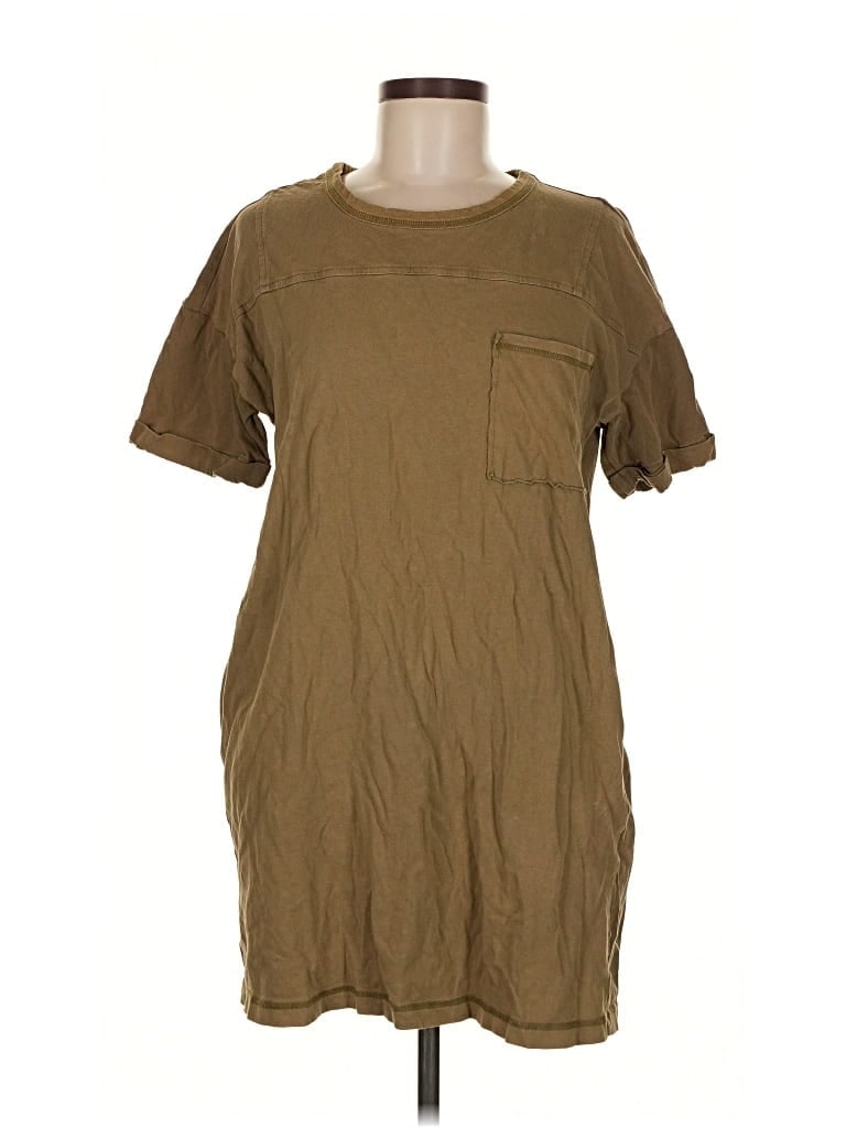 Pre-owned New In Casual Dress In Brown