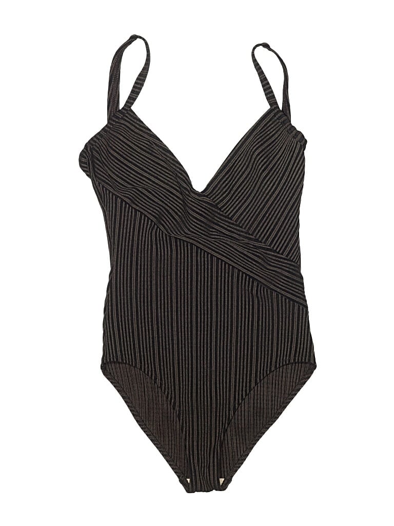 Pre-owned Gottex One Piece Swimsuit In Black