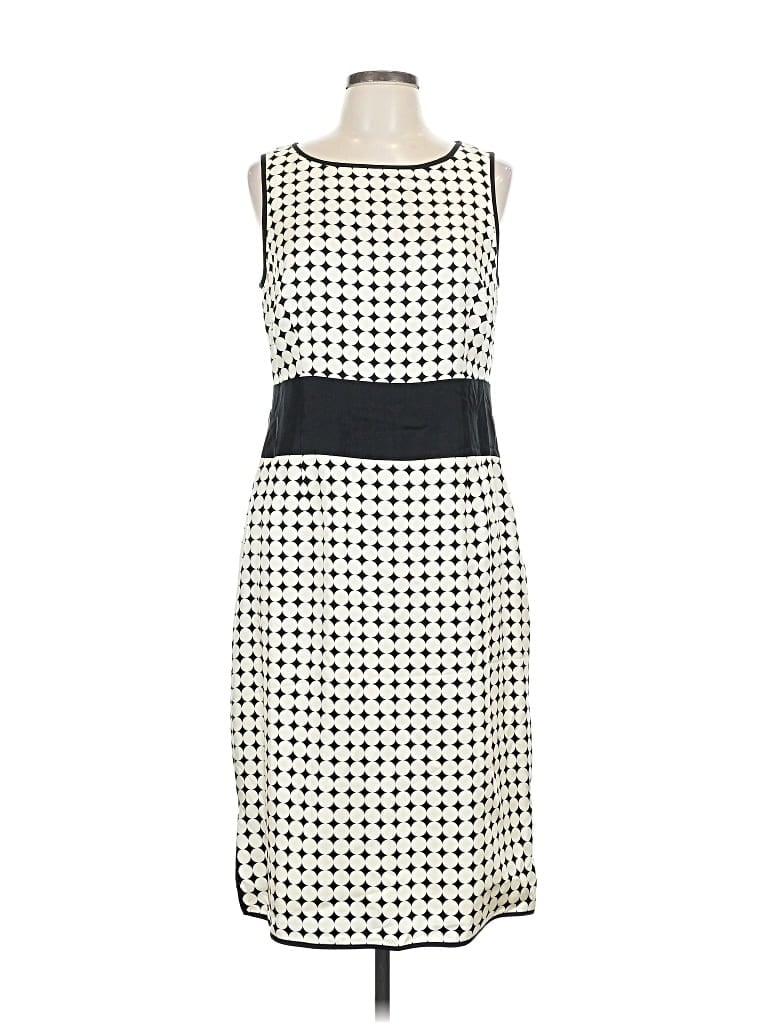 Pre-owned Talbots Casual Dress In White