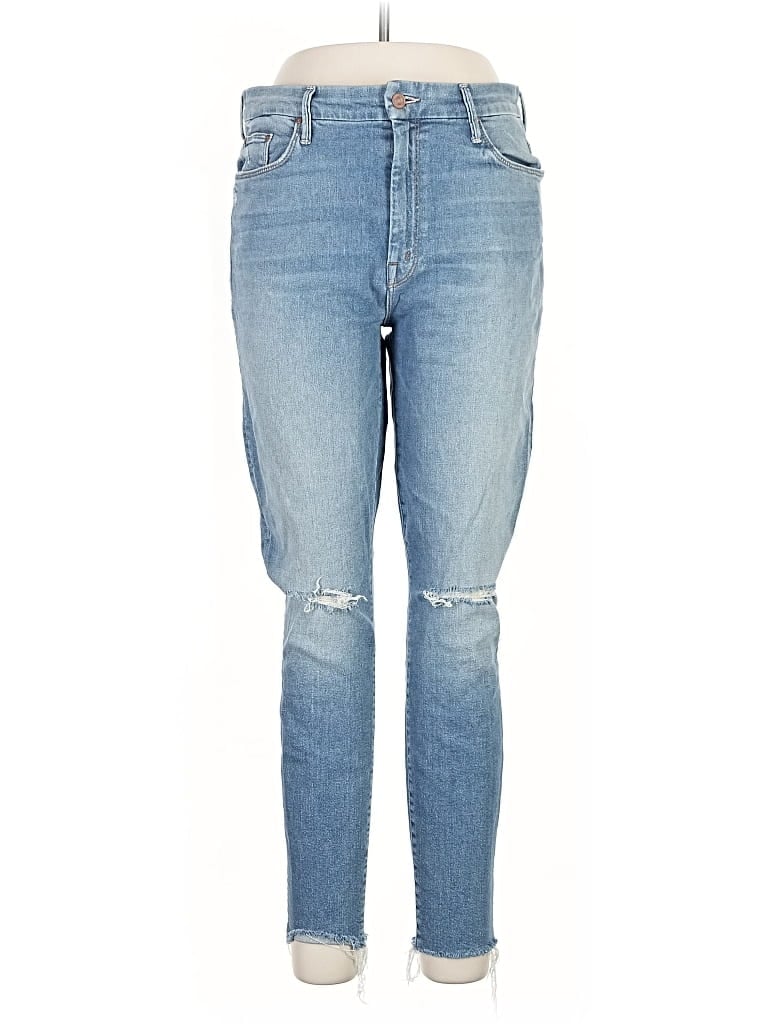 Pre-owned Mother Jeans In Blue