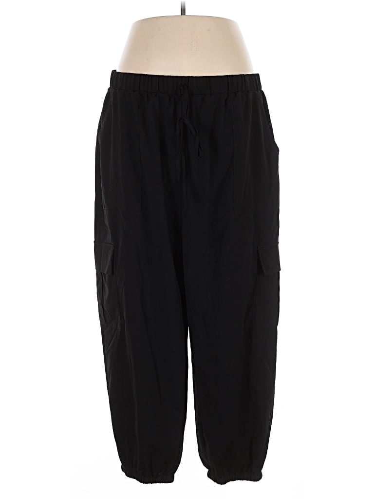 Pre-owned Shein Curve Casual Pants In Black