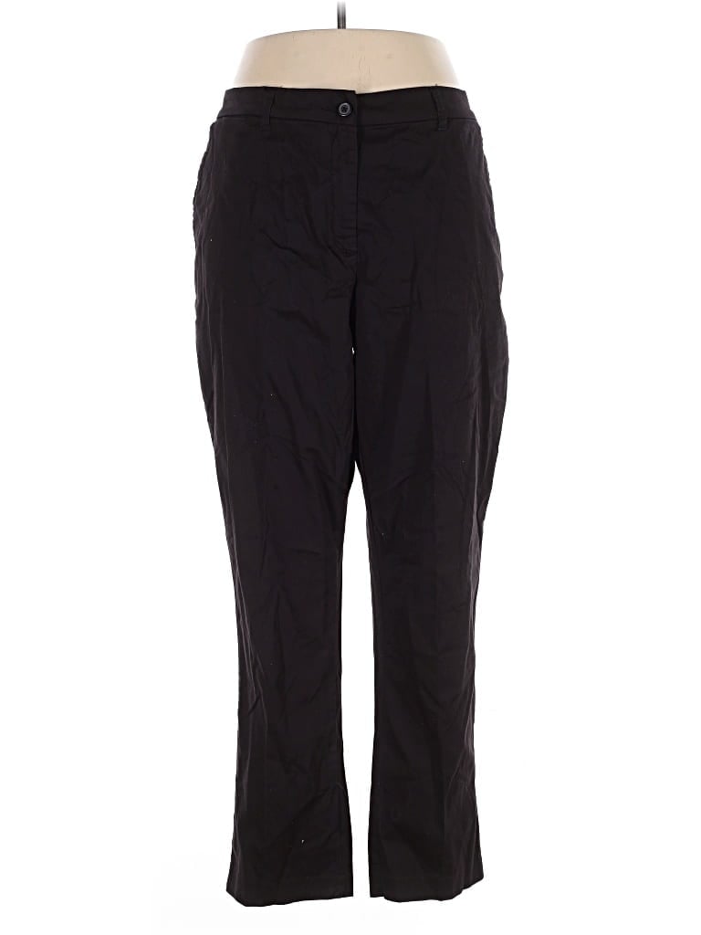 Pre-owned Jessica London Casual Pants In Black
