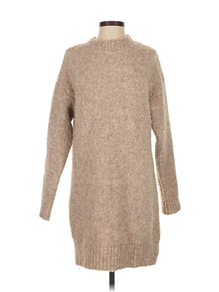 Pre-owned English Factory Casual Dress In Brown