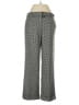Talbots Houndstooth Gray Wool Pants Size 4 - photo 1