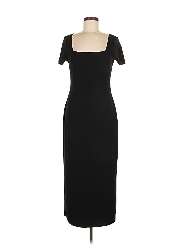 Mng Cocktail Dress In Black