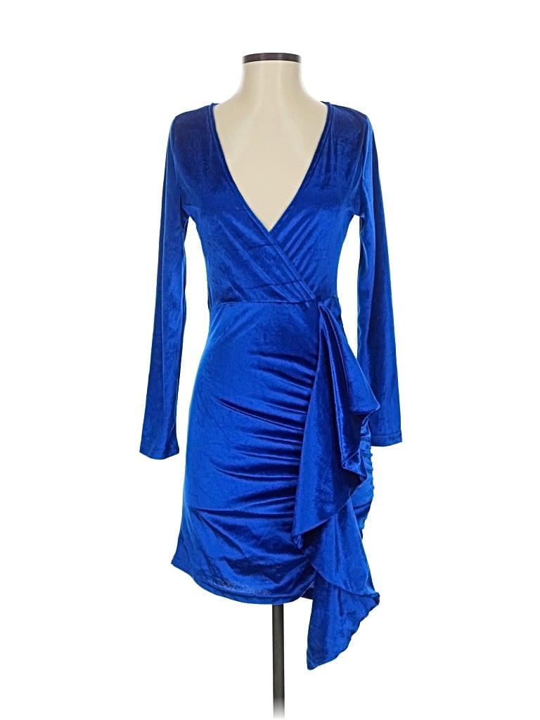 Pre-owned Chicme Cocktail Dress In Blue