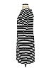 Chico's Stripes Black Casual Dress Size XS (000) - photo 5