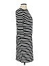 Chico's Stripes Black Casual Dress Size XS (000) - photo 4