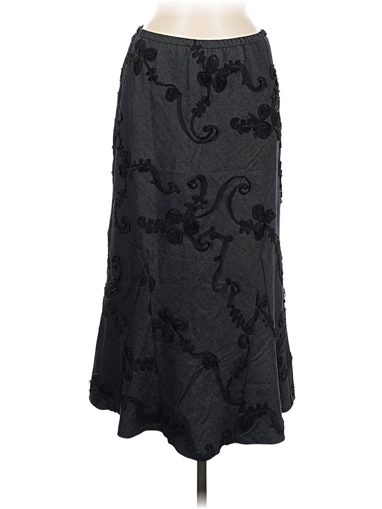 Pre-owned Lena Gabrielle Formal Skirt In Black