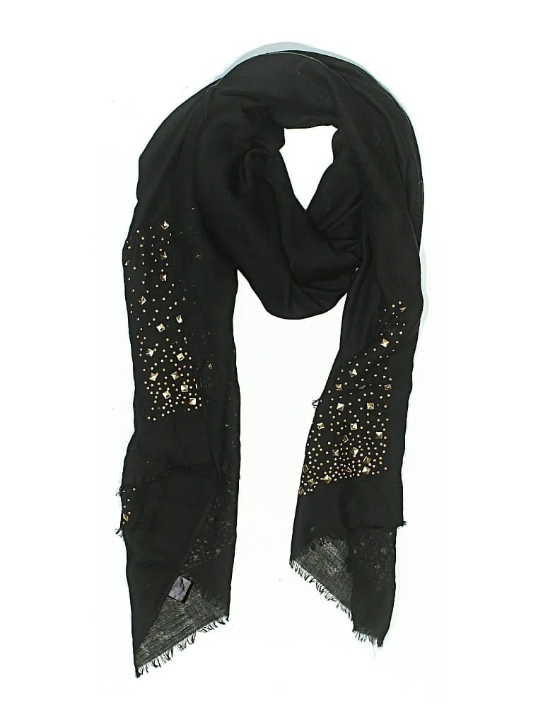 Pre-owned Unbranded Scarf In Black