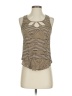 Ecote Brown Sleeveless Blouse Size S - photo 1