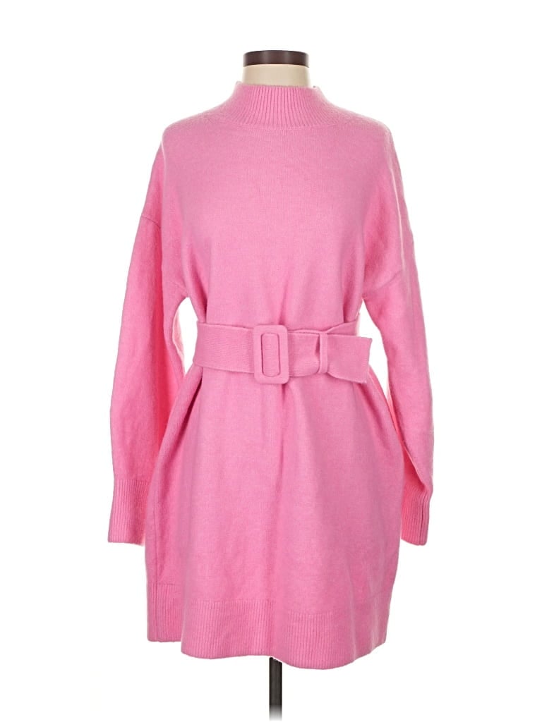 Pre-owned Los Angeles Atelier & Other Stories Turtleneck Sweater In Pink