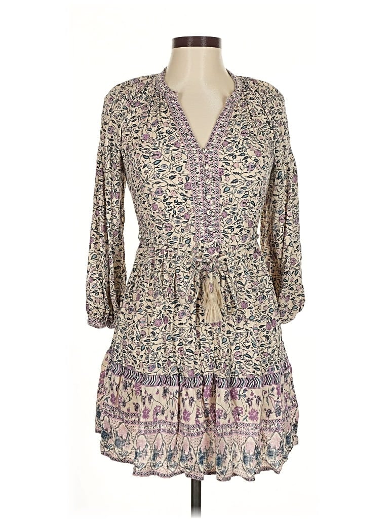 Pre-owned Japna Casual Dress In Purple