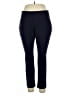 Lands' End Solid Blue Active Pants Size 1X - photo 1