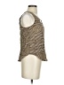 Ecote Brown Sleeveless Blouse Size S - photo 4