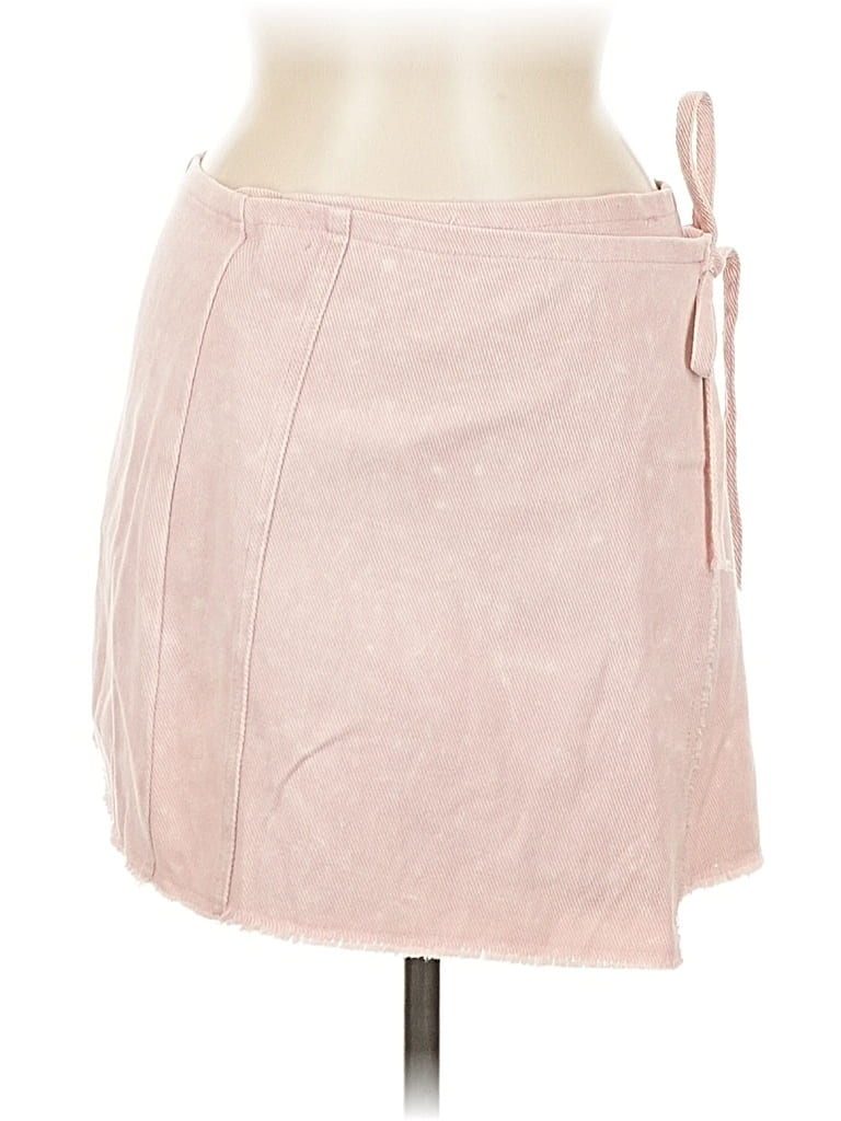 Pre-owned She + Sky Casual Skirt In Pink