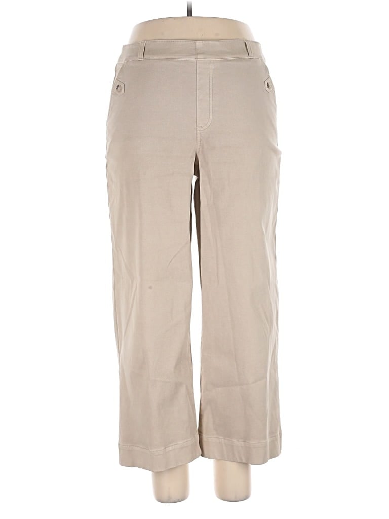 Pre-owned Spanx Casual Pants In Brown