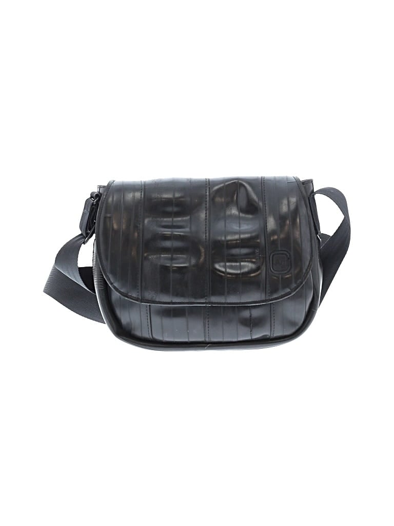 Pre-owned Alchemy Leather Crossbody Bag In Black